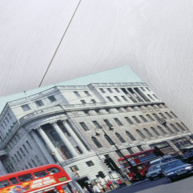 London street scene 1999 outside South African embassy by Unknown