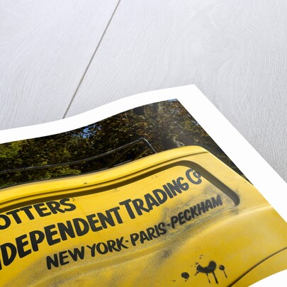 Trotter's Reliant Van from 'Only Fools and Horses' tv programme by Unknown