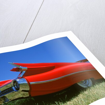 1959 Cadillac series 62 tail fins by Unknown