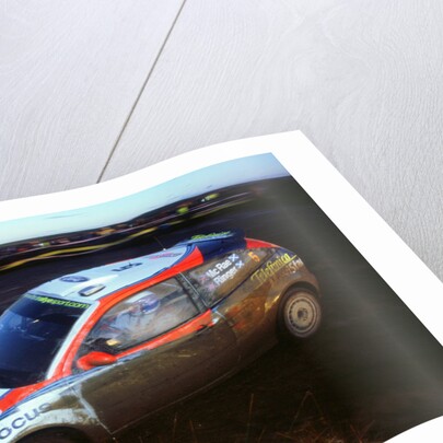 Colin McRae in Ford Focus RS WRC, Network Q rally2002 by Unknown