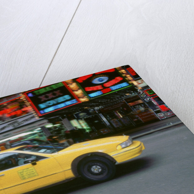New York City taxi cab 1995 by Unknown