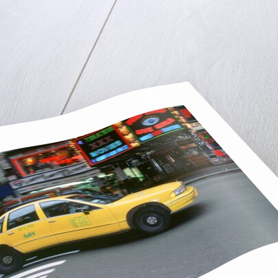 New York City taxi cab 1995 by Unknown