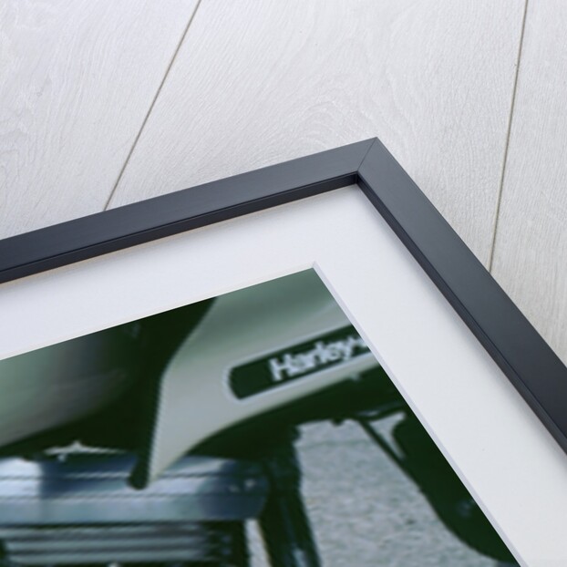 Engine of 1994 Harley Davidson police bike by Unknown