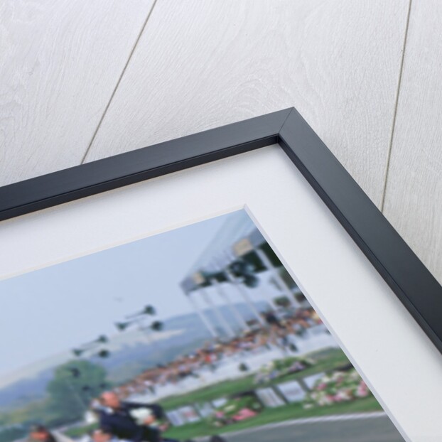 1998 Goodwood revival.MGA police car,on  starting grid by Unknown