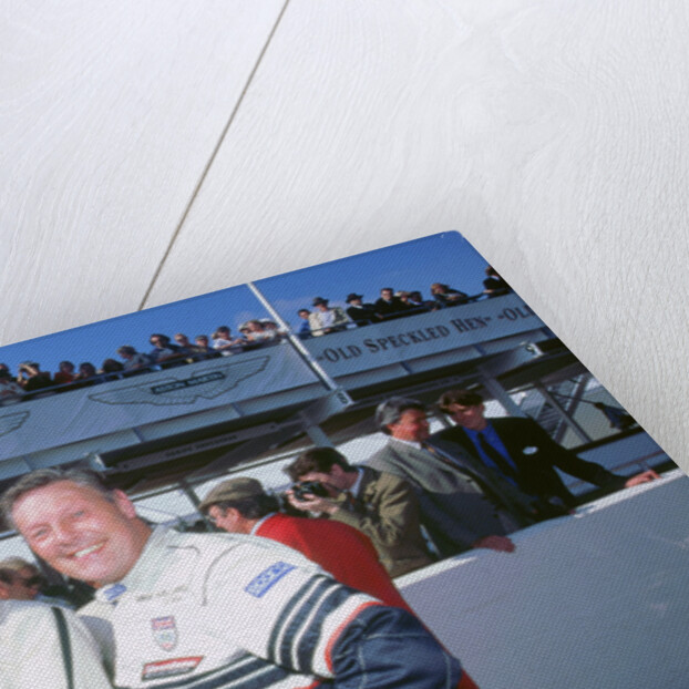 Racing driver Barry Williams by Unknown