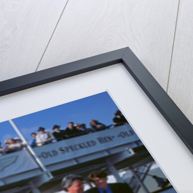 Racing driver Barry Williams by Unknown