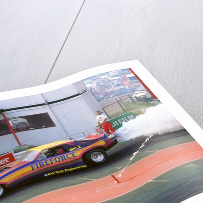 Dragster Racing at Santa Pod 1994 by Unknown