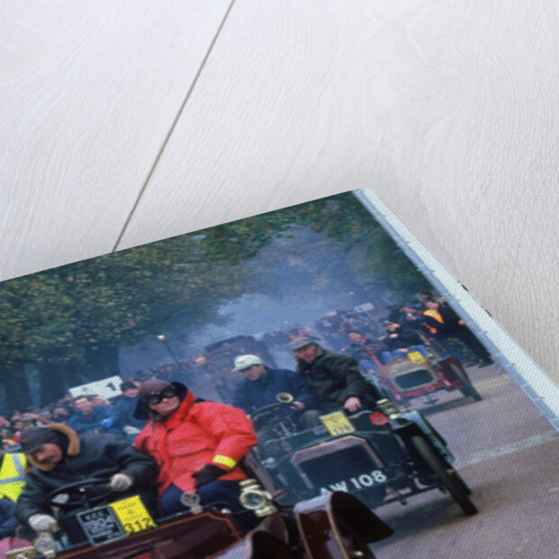 London to Brighton run start, 1904 Humberette by Unknown