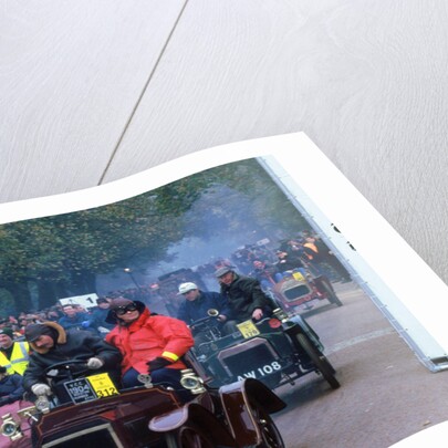 London to Brighton run start, 1904 Humberette by Unknown