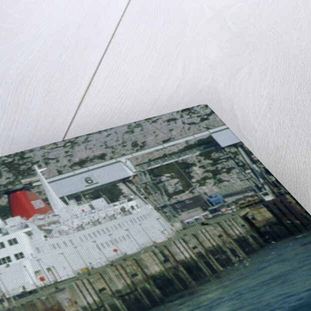 Car ferry At Dover by Unknown