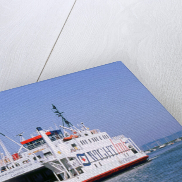 Lymington Car Ferry bound for Yarmouth, Isle of Wight, 2000 by Unknown