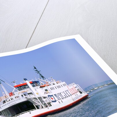Lymington Car Ferry bound for Yarmouth, Isle of Wight, 2000 by Unknown