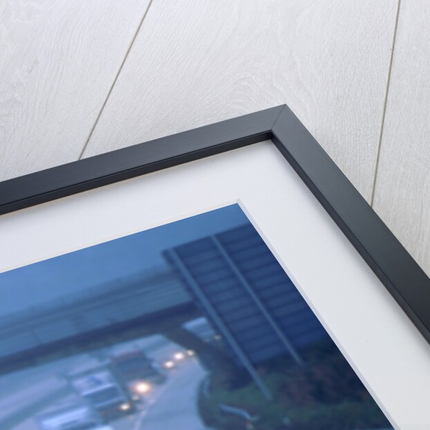 M27 Motorway in poor weather by Unknown