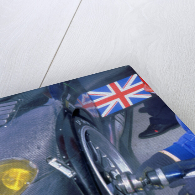 1999 Chrysler Viper,fia gt silverstone 500,wheel gun in pits by Unknown