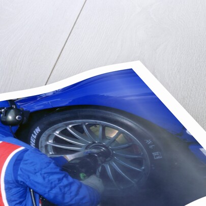 1999 Chrysler Viper GT-SR FIA GT Silverstone 500 wheel changing by Unknown