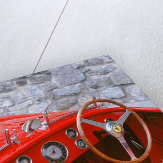 1949 Ferrari 166 Barchetta interior by Unknown