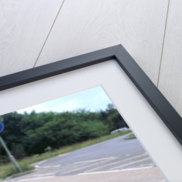 Tyre skidmarks on road surface by Unknown