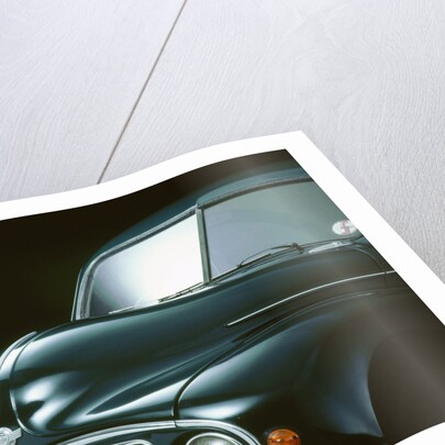 Close up view of 1949 Morris Minor by Unknown