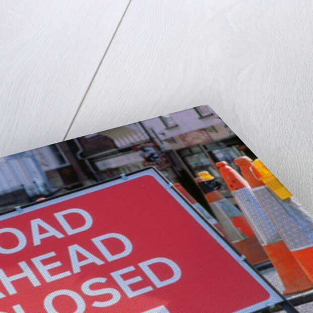 Roadworks 2001,Lyndhurst in Hampshire by Unknown