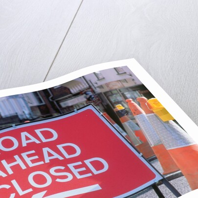 Roadworks 2001,Lyndhurst in Hampshire by Unknown