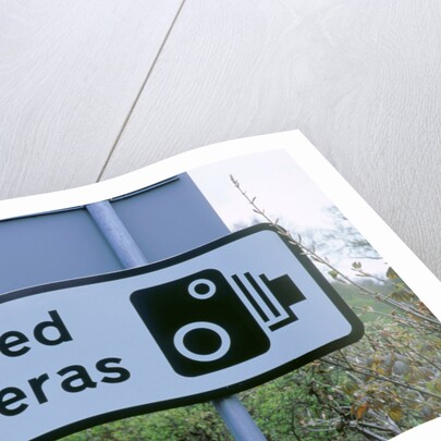 Speed Camera warning sign by Unknown