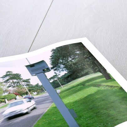 Speed Camera and traffic by Unknown