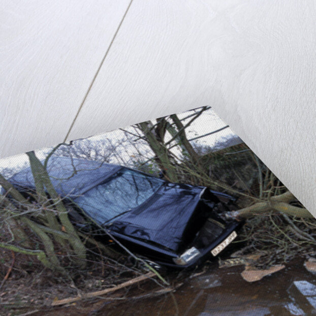 Fiat Panda crashed by Unknown