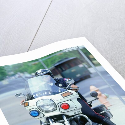 1992 Harley Davidson Police Bike by Unknown