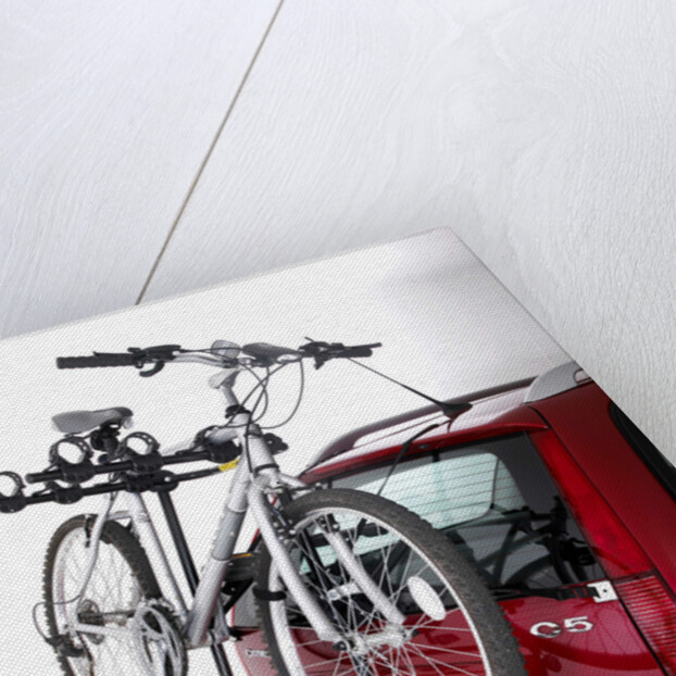 Rear mounted cycle rack by Unknown