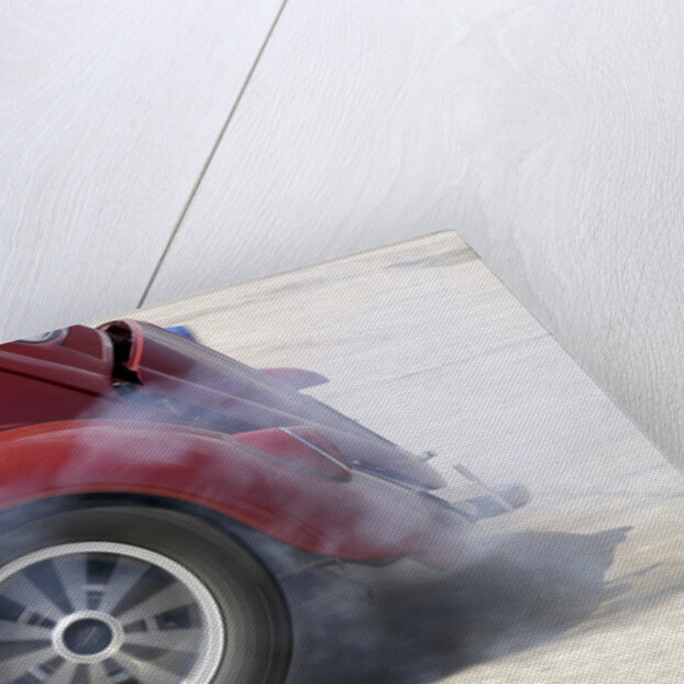 VW Beetle Burning out by Unknown