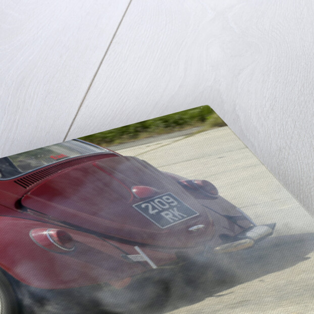 VW Beetle Burning out by Unknown