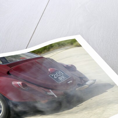 VW Beetle Burning out by Unknown