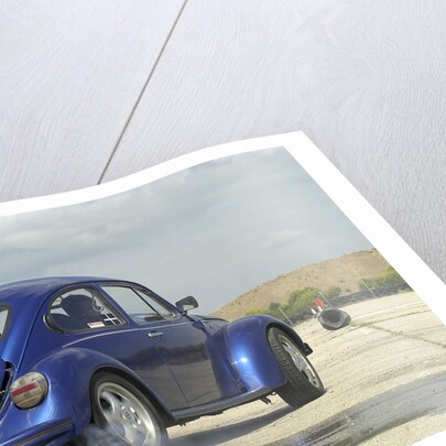 VW Beetle Burning out by Unknown