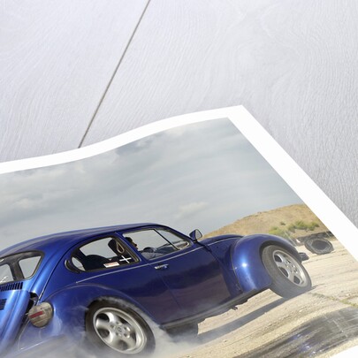 VW Beetle Burning out by Unknown