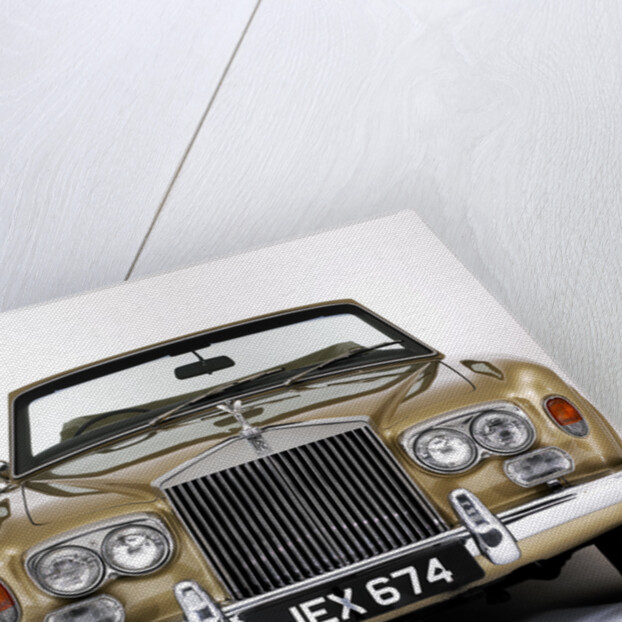 1975 Rolls Royce Corniche convertible by Unknown