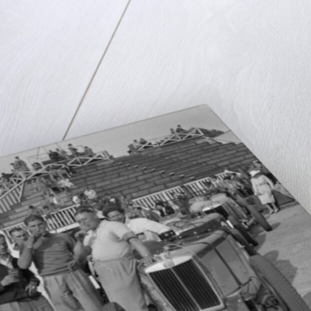 MG TA 1292 cc, Brooklands, 1937 by Bill Brunell