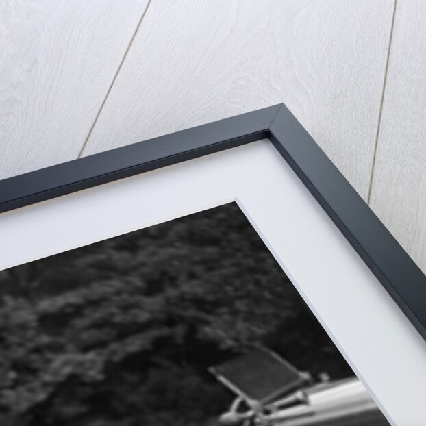 Andre Lombard in a Salmson 1100 cc, Brooklands by Bill Brunell