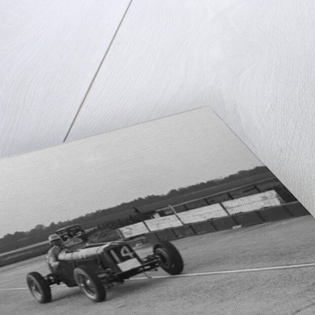 ERA and Maserati at Brooklands by Bill Brunell