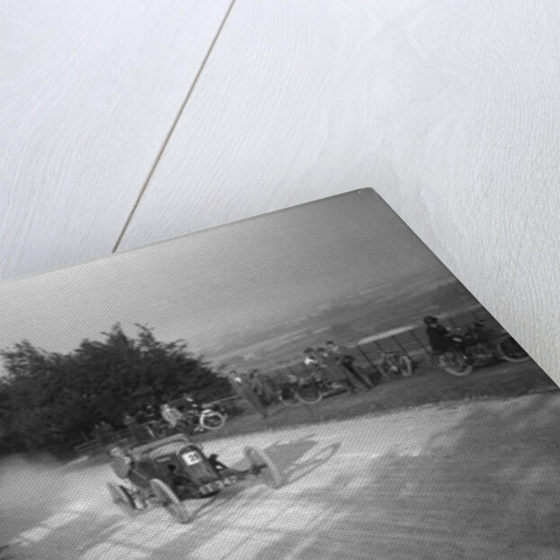 HR Godfrey driving a GN Bluebottle, Inter-Varsity Hillclimb, Tring, Hertfordshire, 5 March 1921 by Bill Brunell