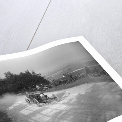 HR Godfrey driving a GN Bluebottle, Inter-Varsity Hillclimb, Tring, Hertfordshire, 5 March 1921 by Bill Brunell