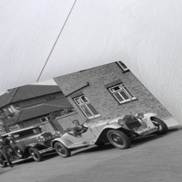 1930 Alfa-Romeo, Chrysler Coupe and Bugatti Type 43 2262cc by Bill Brunell