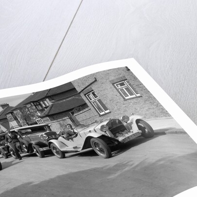 1930 Alfa-Romeo, Chrysler Coupe and Bugatti Type 43 2262cc by Bill Brunell