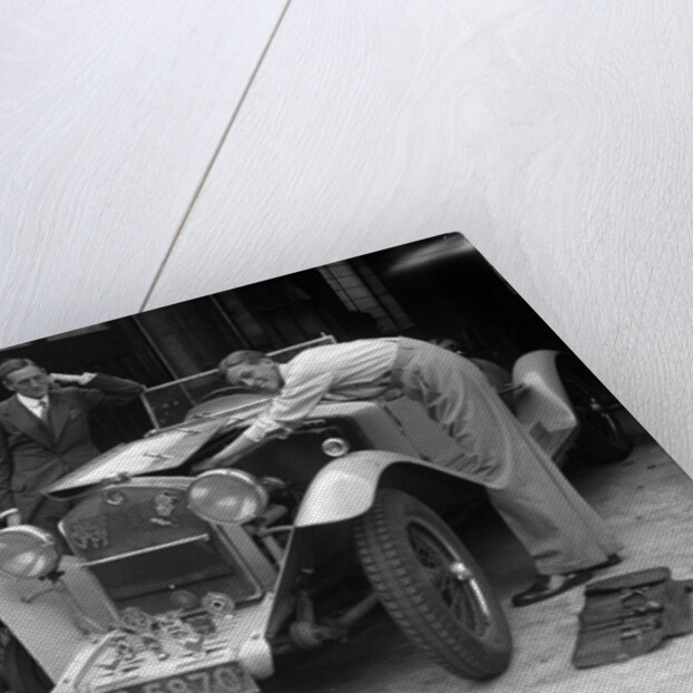 1930 Alfa-Romeo driven by Kenneth Evans by Bill Brunell