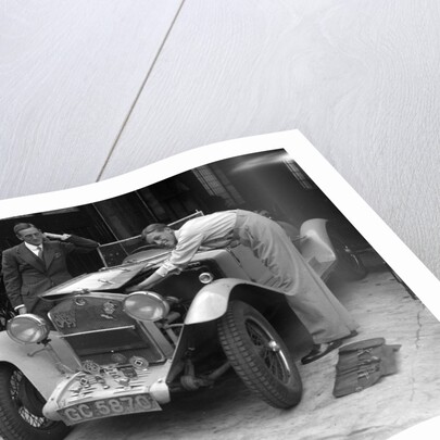 1930 Alfa-Romeo driven by Kenneth Evans by Bill Brunell