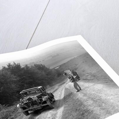 1933 Talbot 75 2276 cc competing in a Talbot CC trial by Bill Brunell