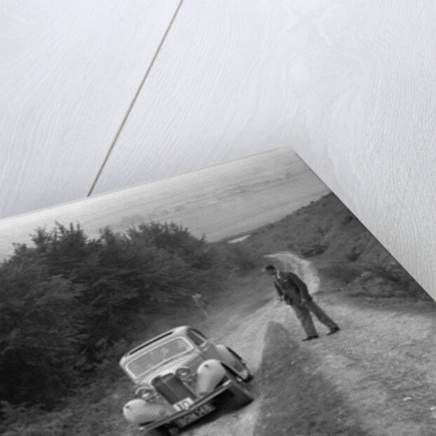 1936 Talbot 10 1185 cc competing in a Talbot CC trial by Bill Brunell