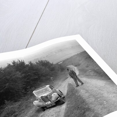 1936 Talbot 10 1185 cc competing in a Talbot CC trial by Bill Brunell