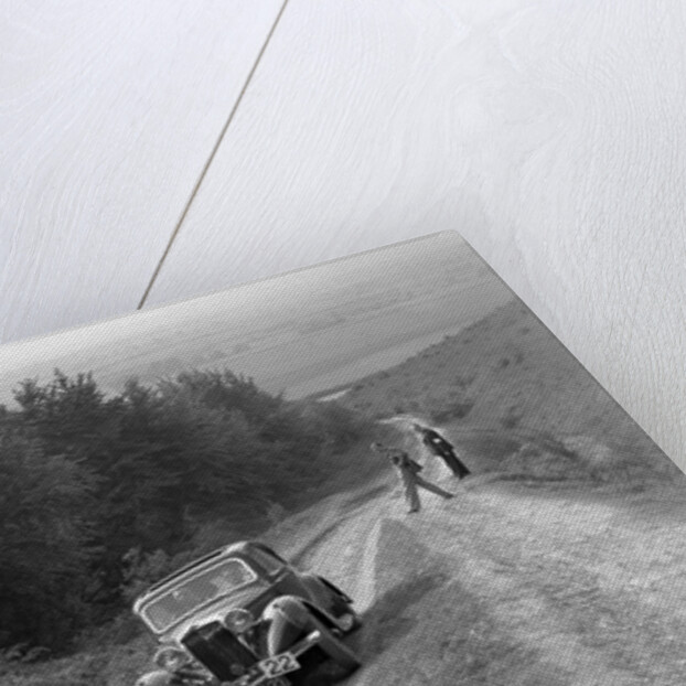 1936 Talbot 10 1185 cc competing in a Talbot CC trial by Bill Brunell