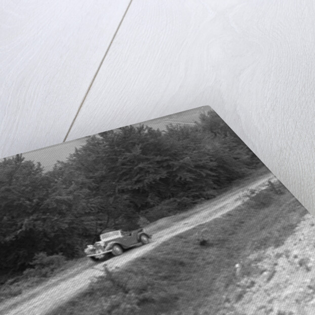 1936 Talbot 10 1185 cc competing in a Talbot CC trial by Bill Brunell