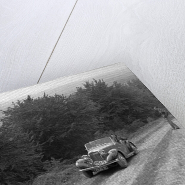 1936 Talbot 10 1185 cc competing in a Talbot CC trial by Bill Brunell